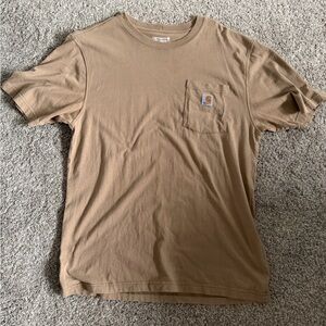 Carhartt Short Sleeve Pocket Tee in Carhartt Brown